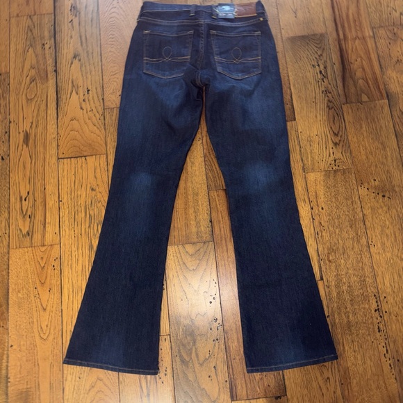 NWT Lucky Brand Dark Indigo Sofia Boot Super Stretch Women’s Jeans Size 2 - Picture 4 of 5